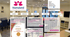 Desktop Screenshot of mamaland.sk